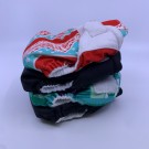 4pk BLEIEPAKKE NYFØDT Bumgenius littles aio newborn tøybleie thumbnail