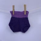 Ullbukse Nyfødt/Small Hjemmestrikket thumbnail