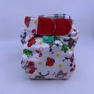 Totsbots Easyfit V4 Alt i ett bleie one size tøybleie thumbnail