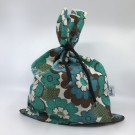 Gavepose Retro blå blomster Unikum thumbnail