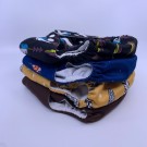 4pk BLEIEPAKKE Alvababy Lommebleie one size uten innlegg tøybleie thumbnail