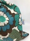 Gavepose Retro blå blomster Unikum thumbnail