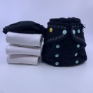 BLEIEPAKKE Tradisjon ai2 ullcover/sperrelag m/3 innlegg og liner one size UnikumBLEIA  tøybleier thumbnail