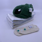 BLEIEPAKKE Tradisjon ai2 ullcover/sperrelag m/4 innlegg one size UnikumBLEIA  tøybleier thumbnail