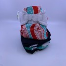 4pk BLEIEPAKKE NYFØDT Bumgenius littles aio newborn tøybleie thumbnail