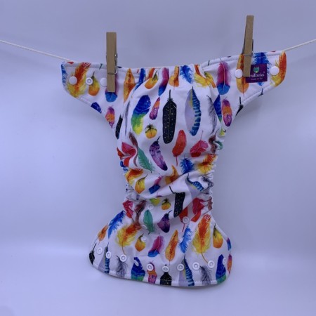 Milovia lommebleie one size m/1 innlegg tøybleie