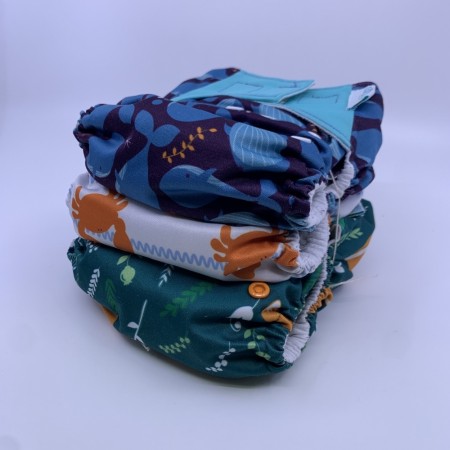 BLEIEPAKKE 3pk aio one size tøybleie