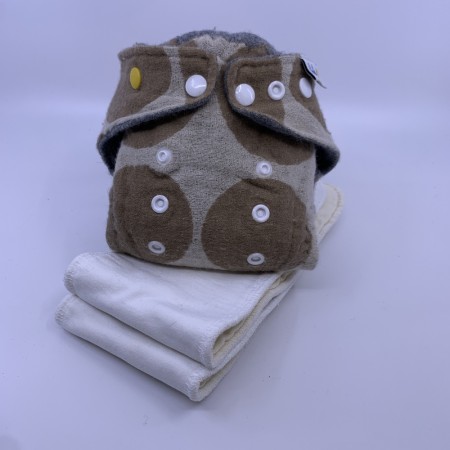 BLEIEPAKKE Tradisjon ai2 ullcover/sperrelag m/2 innlegg one size UnikumBLEIA  tøybleier