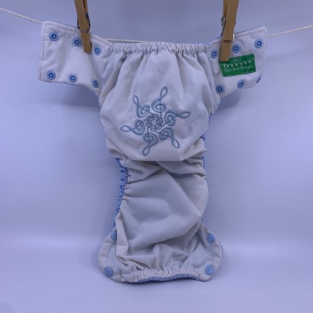 Lommebleie Green Acre designs str Large u/innlegg tøybleier