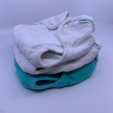 3pk BLEIEPAKKE Motherease formsydd m/innlegg OS tøybleie