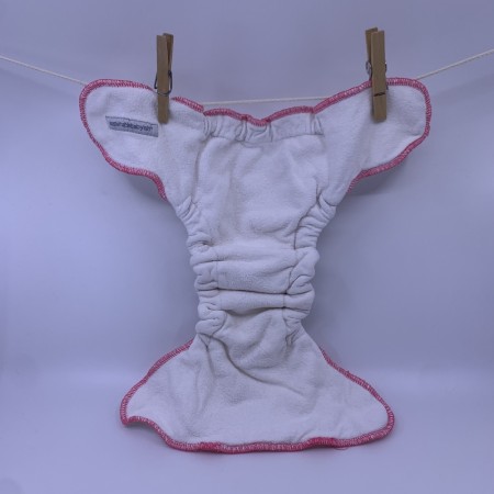 Sustainablebabyish formsydd Small snapless tøybleie