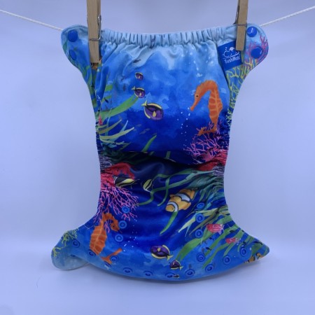 Tushmate aio m/hampinnlegg One size tøybleie