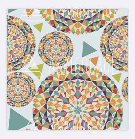 Pul metervare - Kaleidoskop - Designerstoff