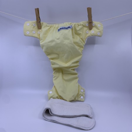 Lommebleie Swaddlebees str Large m/hampinnlegg tøybleier