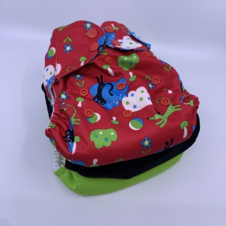 BLEIEPAKKE 3pk Poops aio one size tøybleie