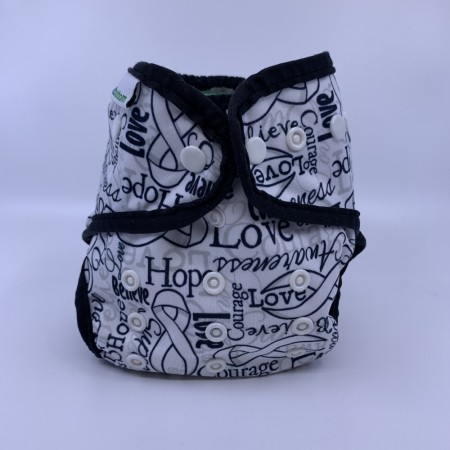 Bestbottom ai2 m/innlegg cover one size tøybleie