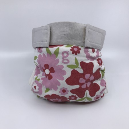 gDiapers Medium u/pouch blomster