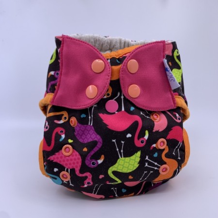 Bambiroxy aio bambus m/lomme one size tøybleie.
