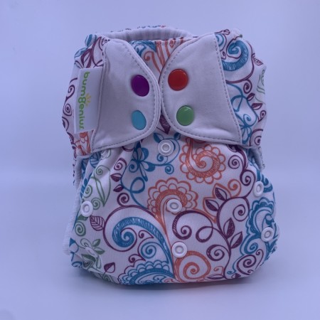 Lommebleie Bumgenius one size m/innlegg tøybleier