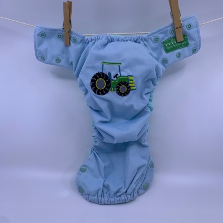 Lommebleie Green Acre designs str Large u/innlegg tøybleier