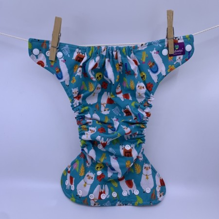 Milovia lommebleie one size m/1 innlegg tøybleie