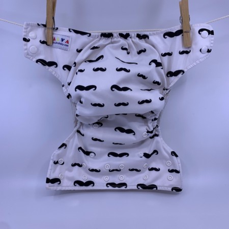 Alvababy Aio m/lomme one size tøybleie