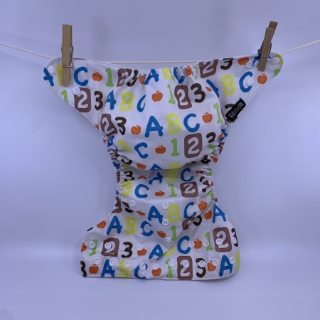 Little Bloom lommebleie one size u/innlegg tøybleie