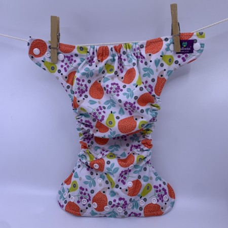 Milovia lommebleie one size m/1 innlegg tøybleie